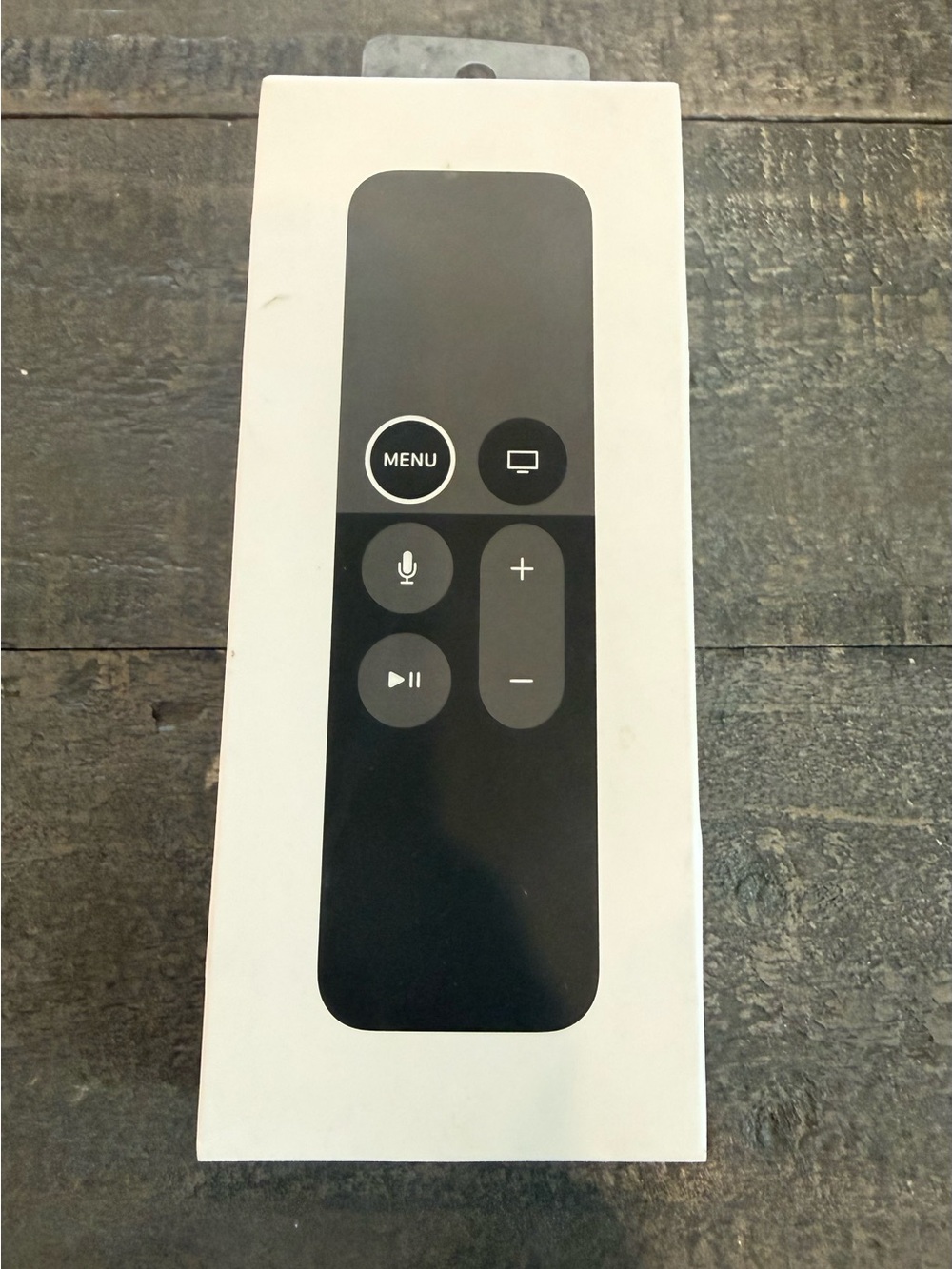 New sealed Apple Siri Remote control box in Black